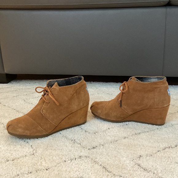 TOMS wedge bootie - Picture 4 of 6